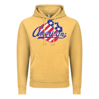 Vintage Mustard the-rochester-americans-pen Vintage Hoodie - linhVisuals