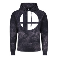 Cloud Black super smash bros Vintage Hoodie - linhVisuals