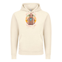 Vintage Artic inhale coffee exhale love sloth namaste yoga lover Vintage Hoodie - linhVisuals