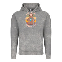 Cloud Rock inhale coffee exhale love sloth namaste yoga lover Vintage Hoodie - linhVisuals