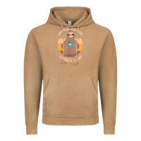 Vintage Camel inhale coffee exhale love sloth namaste yoga lover Vintage Hoodie - linhVisuals