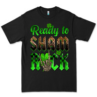 Black St. Patricks' Day ready to sham rock Premium Tee - OliviaCreatesArt