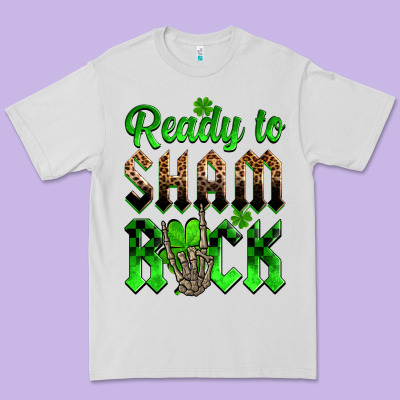 St. Patricks' Day Ready To Sham Rock Premium Tee Designed By Oliviacreatesart