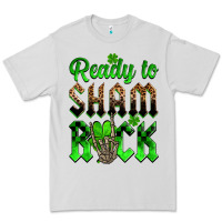 Dove Grey St. Patricks' Day ready to sham rock Premium Tee - OliviaCreatesArt