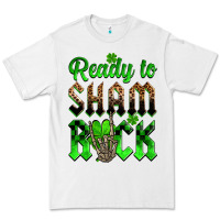 White St. Patricks' Day ready to sham rock Premium Tee - OliviaCreatesArt