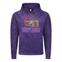 Cloud Purple Farmers Market Fresh Lavender Vintage Hoodie - linhVisuals