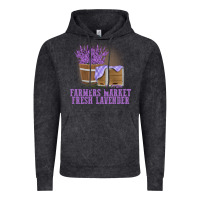Vintage Black Farmers Market Fresh Lavender Vintage Hoodie - linhVisuals