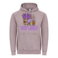 Vintage Zinc Farmers Market Fresh Lavender Vintage Hoodie - linhVisuals