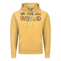 Vintage Mustard we are all weird Vintage Hoodie - linhVisuals