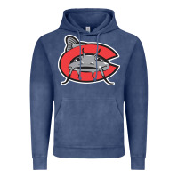 Vintage Denim carolina mudcats Vintage Hoodie - linhVisuals