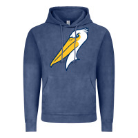 Vintage Denim myrtle beach pelicans Vintage Hoodie - linhVisuals