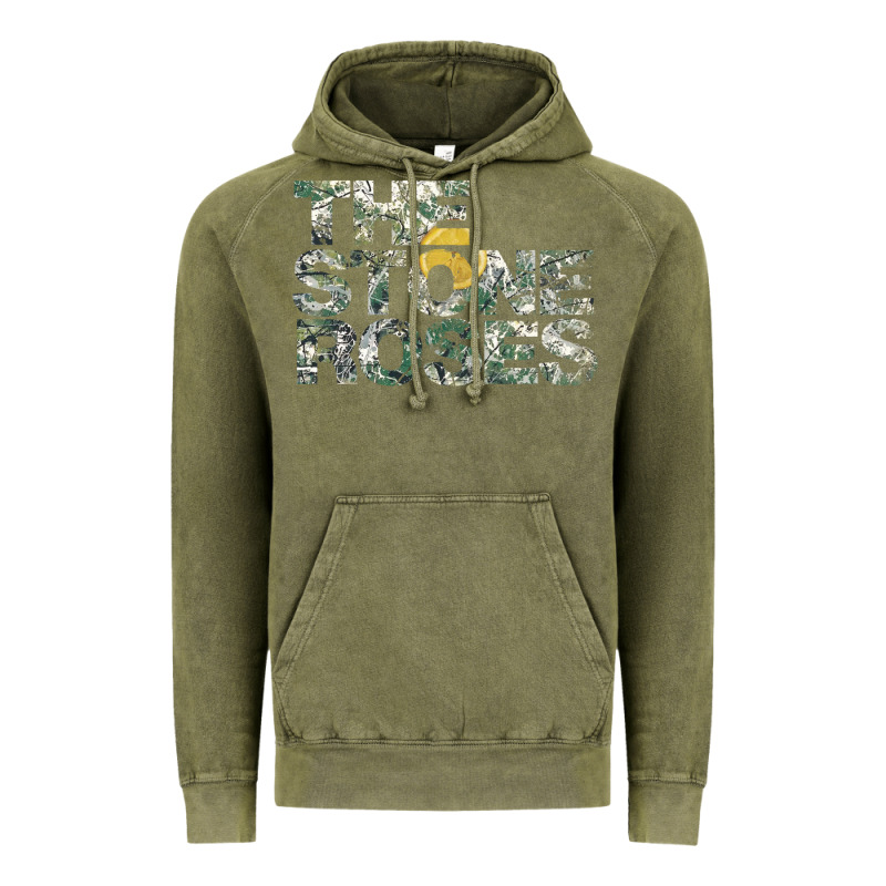 The Stone Roses Green Vintage Hoodie by linhVisuals | Teevron