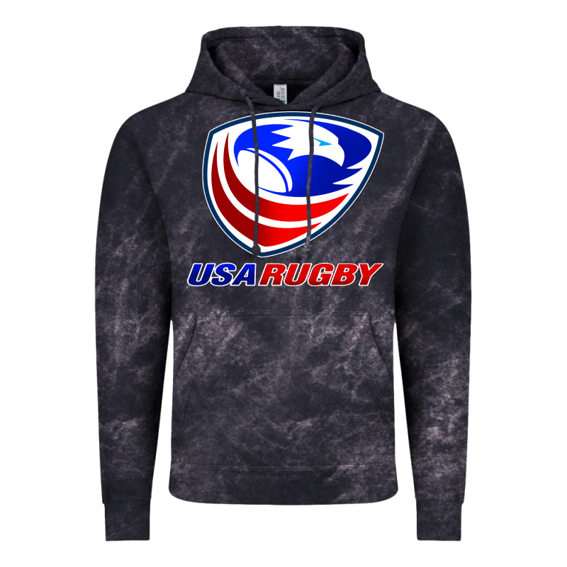 Usa Rugby Vintage Hoodie by linhVisuals | Teevron