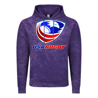 Cloud Purple usa rugby Vintage Hoodie - linhVisuals