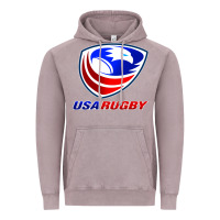 Vintage Zinc usa rugby Vintage Hoodie - linhVisuals