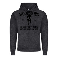 Vintage Black woodsboro horror film club scream Vintage Hoodie - linhVisuals