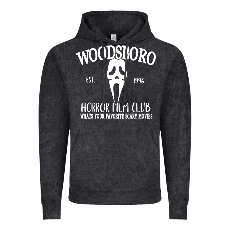 Woodsboro Horror Film Club Scream Vintage Hoodie by linhVisuals | Teevron