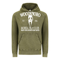 Vintage Olive woodsboro horror film club scream Vintage Hoodie - linhVisuals