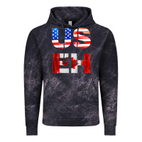 Cloud Black america canada Vintage Hoodie - linhVisuals