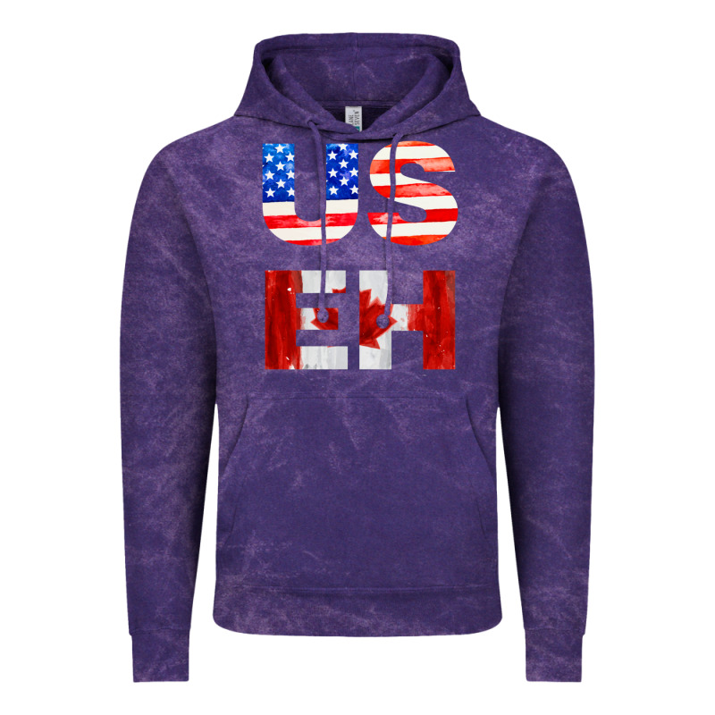 America Canada Vintage Hoodie by linhVisuals | Teevron