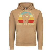 Vintage Camel keep the immigrants deport the racists Vintage Hoodie - linhVisuals