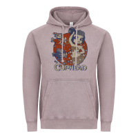 Vintage Zinc cuphead cala maria airplane attack t shirt Vintage Hoodie - linhVisuals