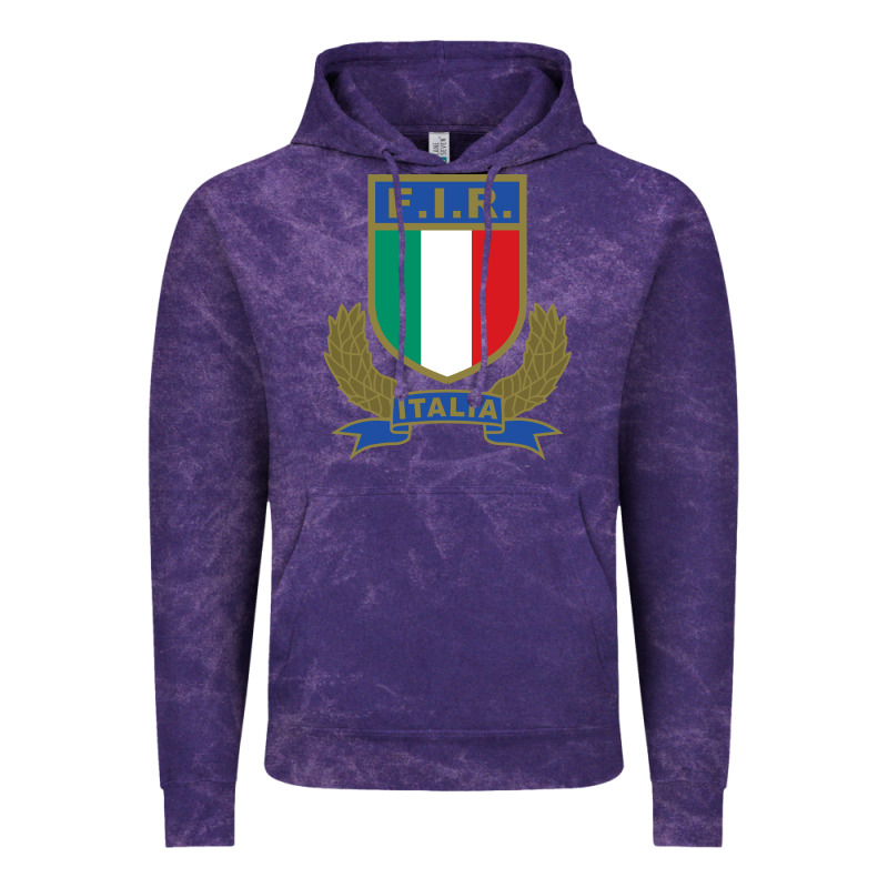 Italian Rugby Federation Vintage Hoodie by linhVisuals | Teevron