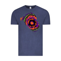 Vintage Denim tie dye patch Vintage Tee - RanaPortraitStore
