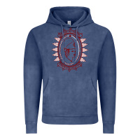 Vintage Denim Union College Vintage Hoodie - linhVisuals