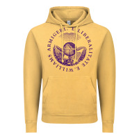 Vintage Mustard Williams College Vintage Hoodie - linhVisuals