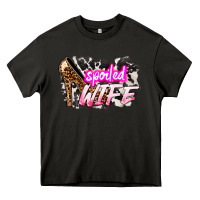 Asphalt Spoiled wife Mother's Day Heavy Core Tee - HowdyJamesFarm