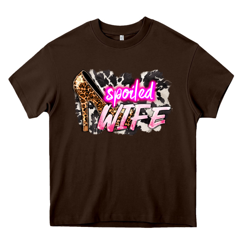 Spoiled Wife Mother's Day Heavy Core Tee by HowdyJamesFarm | Teevron