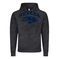 Vintage Black nevada wolf pack Vintage Hoodie - linhVisuals