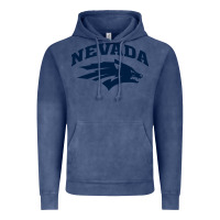 Vintage Denim nevada wolf pack Vintage Hoodie - linhVisuals
