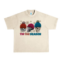 Sandshell tis the season skull winter Urban Heavy Tee - FaDigitalArtStudio