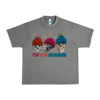 Tornado tis the season skull winter Urban Heavy Tee - FaDigitalArtStudio