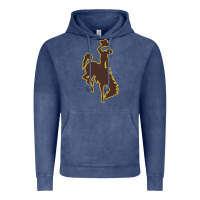 Vintage Denim wyoming athletics Vintage Hoodie - linhVisuals