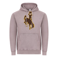 Vintage Zinc wyoming athletics Vintage Hoodie - linhVisuals