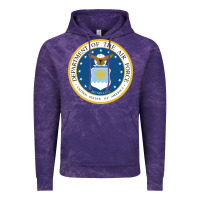 Cloud Purple department of the air force Vintage Hoodie - linhVisuals