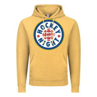 Vintage Mustard hockey night in canada 1 Vintage Hoodie - linhVisuals