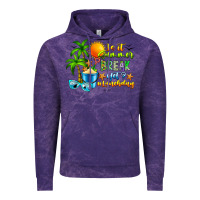 Cloud Purple Is It Summer Break Vintage Hoodie - CowhideDigitalArt