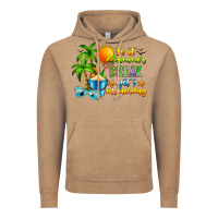 Vintage Coffee Is It Summer Break Vintage Hoodie - CowhideDigitalArt