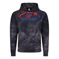 Cloud Black usa hockey Vintage Hoodie - linhVisuals