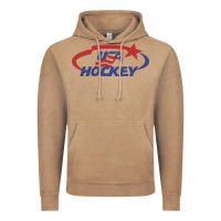 Vintage Coffee usa hockey Vintage Hoodie - linhVisuals