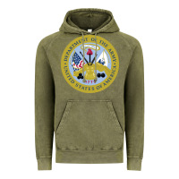 Vintage Olive department of the army Vintage Hoodie - linhVisuals