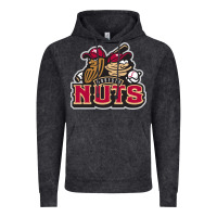 Vintage Black modesto nuts baseball Vintage Hoodie - linhVisuals