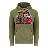 Vintage Olive modesto nuts baseball Vintage Hoodie - linhVisuals