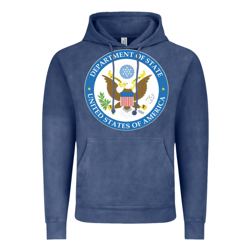 Us Department Of State 2 Vintage Hoodie by linhVisuals | Teevron