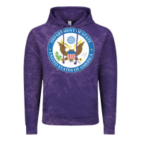 Cloud Purple us department of state 2 Vintage Hoodie - linhVisuals