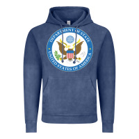 Us Department Of State 2 Vintage Hoodie | Teevron